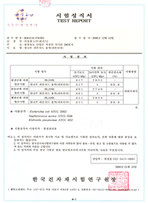 시험성적서